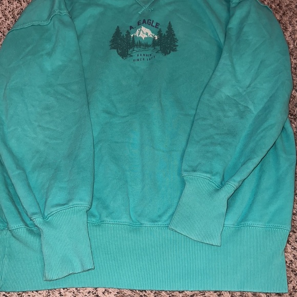 American Eagle Outfitters Oversized Crewneck Swearshirt Women’s XS - Picture 4 of 4